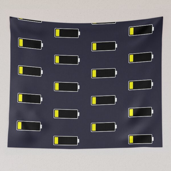 Item preview, Low Battery (yellow)  designed and sold by Amanda1775.