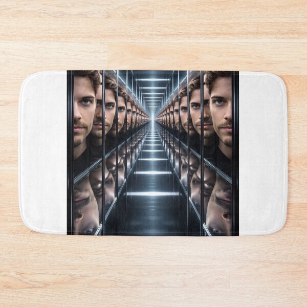 Item preview, Infinite Reflections Surreal Portrait designed and sold by JcAbstractArt.