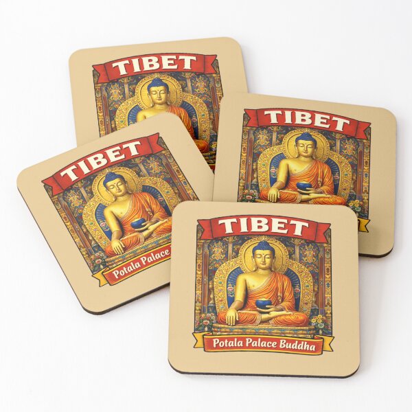 Item preview, Tibet, Buddha - Potala Palace Spiritual Art designed and sold by Myra365Art.