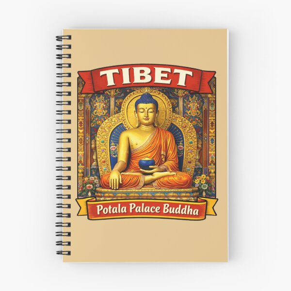 Item preview, Tibet, Buddha - Potala Palace Spiritual Art designed and sold by Myra365Art.