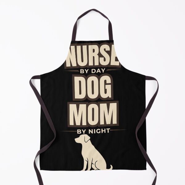 Item preview, Nurse By Day Dog Mom By Night Funny Dog Lover Nurse T-Shirt designed and sold by Uvclick.