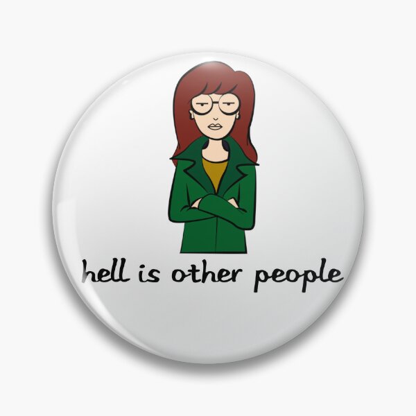 Item preview, daria- hell is other people designed and sold by ArtByLeighfy.