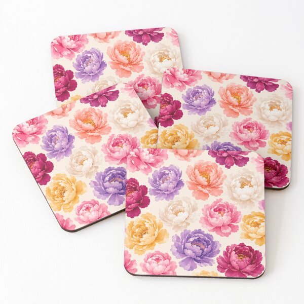Item preview, Peony Floral Pattern | Romantic Botanical Surface Design designed and sold by Islabonita..