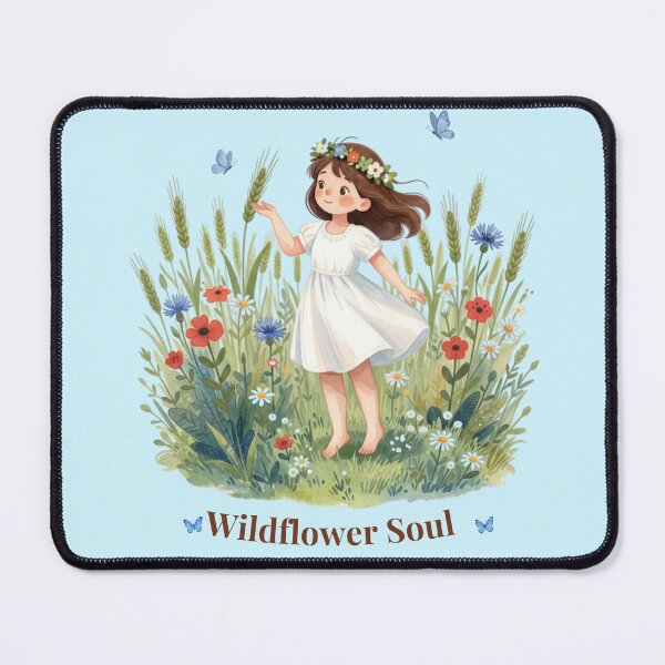 Item preview, Wildflower Soul – Childhood Summer Meadow designed and sold by BCapybara.