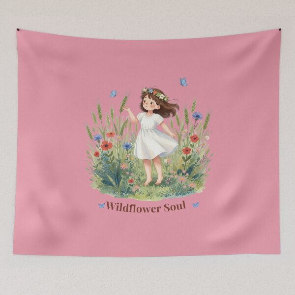 Item preview, Wildflower Soul – Childhood Summer Meadow designed and sold by BCapybara.