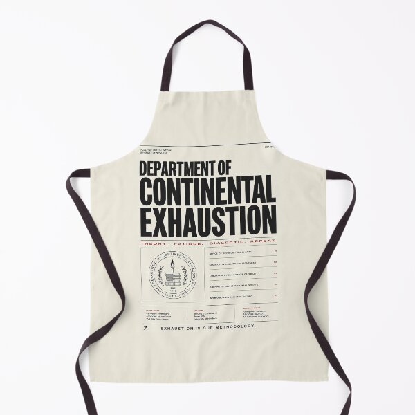 Item preview, Department of Continental Exhaustion – Fake Academic Poster designed and sold by Grand Illusions.