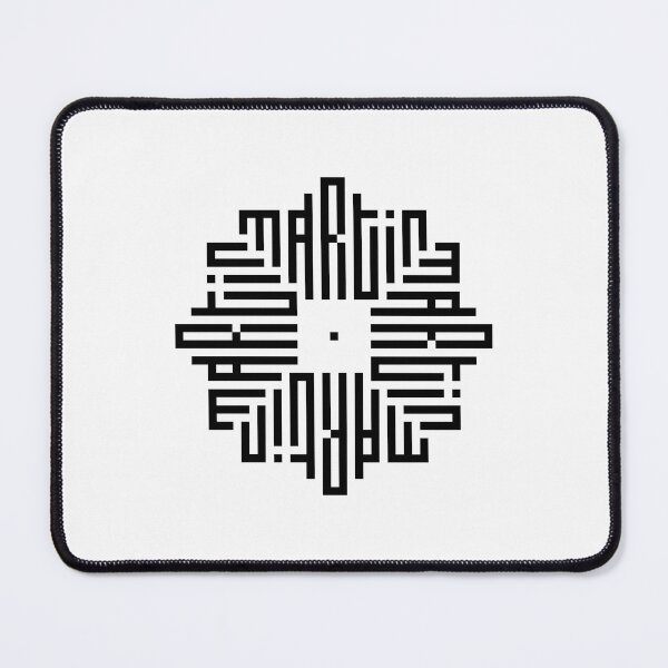 Item preview, MARTIN | Black | Modern Geometric Kufi Calligraphy | From Name to Art designed and sold by FOR YOUR NAME.