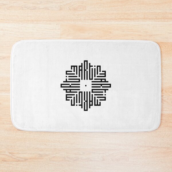 Item preview, MARTIN | Black  | Modern Geometric Kufi Calligraphy | From Name to Art   designed and sold by FOR YOUR NAME.