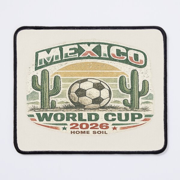 Item preview, Mexico World Cup 2026 – Home Soil Vintage Soccer Fan T-Shirt designed and sold by ArthUpscale.