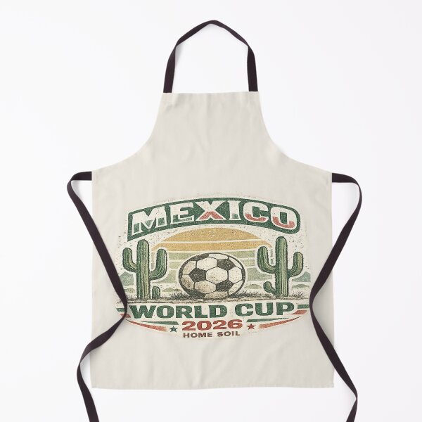Item preview, Mexico World Cup 2026 – Home Soil Vintage Soccer Fan T-Shirt designed and sold by ArthUpscale.