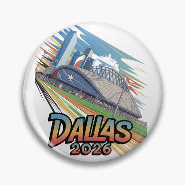 Item preview, Dallas 2026 Texas Soccer Souvenir T-Shirt V19  designed and sold by DarylWelsh2024.