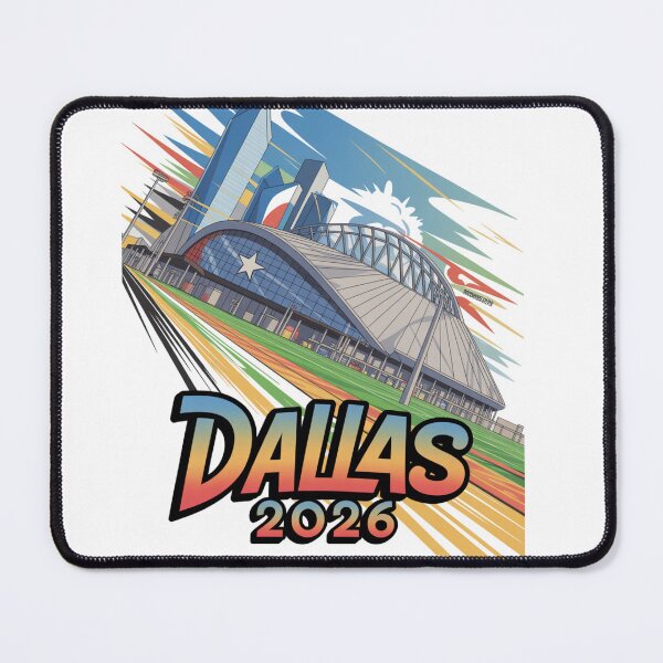 Item preview, Dallas 2026 Texas Soccer Souvenir T-Shirt V19 designed and sold by DarylWelsh2024.