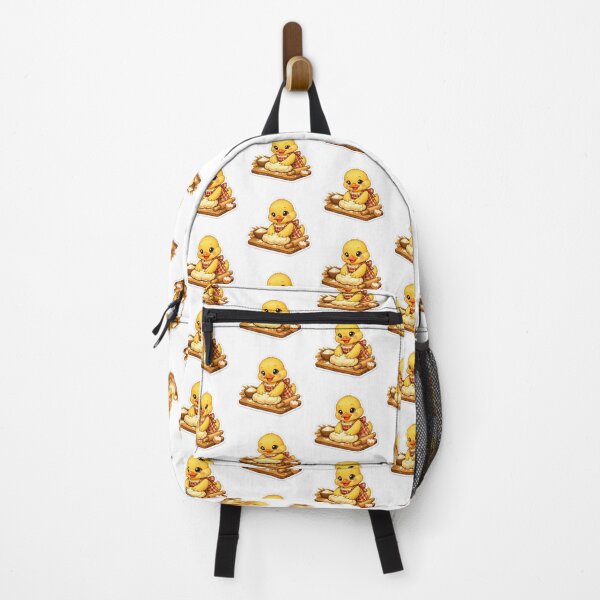 Item preview, Cute Cottagecore Yellow Duckling Kneading Dough Sticker designed and sold by yanejoy.