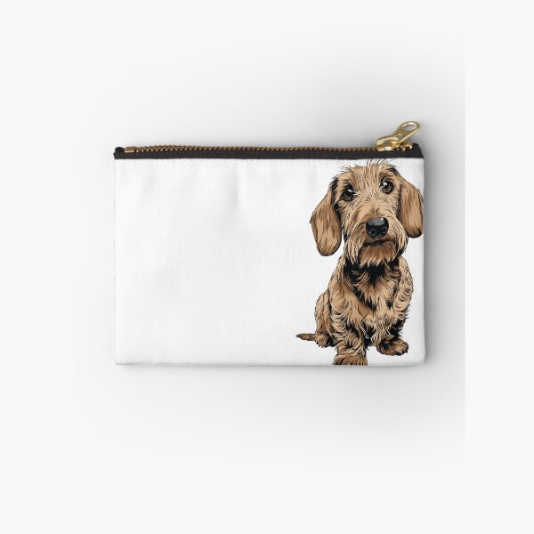 Item preview, Cream Wirehaired Dachshund Dog Illustration designed and sold by whyitsme.