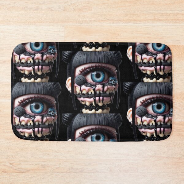 Item preview, Cosmic Coffeehouse Eye Horror Doll with Visible Teeth designed and sold by LujziWorld.