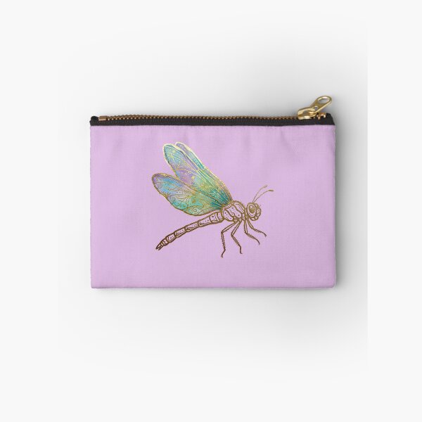 Item preview, Iridescent Dragonfly Art, Golden, Magical Illustration Decal - Girls, Fairy, Golden Celestial Dragonfly Magic Graphic designed and sold by 21 Tulips.