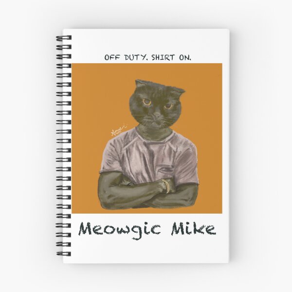 Item preview, Meowgic Mike Off Duty designed and sold by Catty Image.