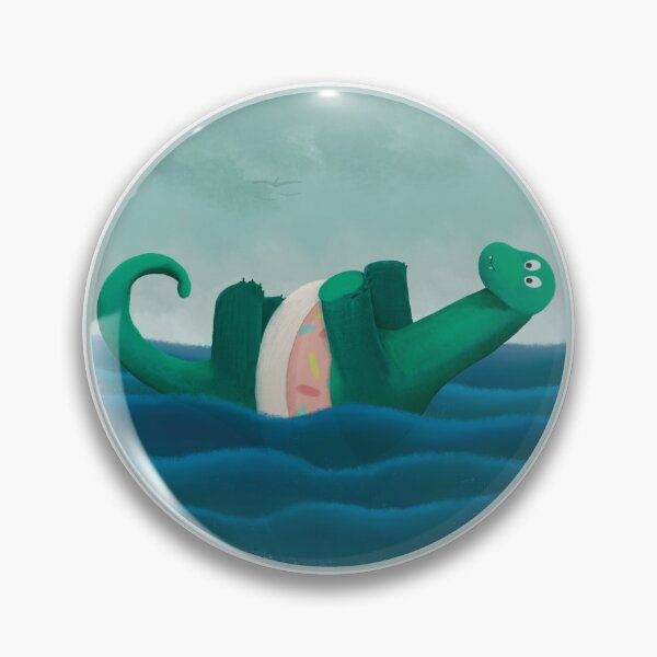 Item preview, Dinosaur in a Rubber Ring designed and sold by LucyWinton.