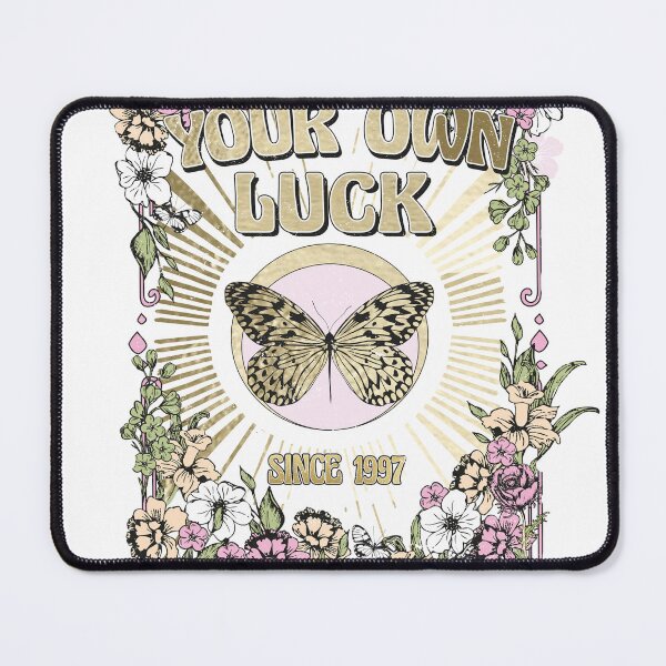 Item preview, Your Own Luck Butterfly Floral Botanical Since 1997 T-Shirt designed and sold by Atique Creations.