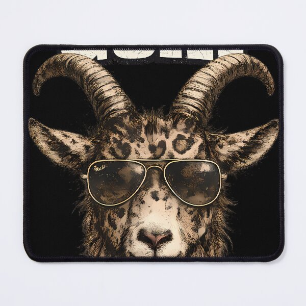 Item preview, GOAT Dad Est. Father's Day Funny Goat Aviators designed and sold by Red Vale Society.