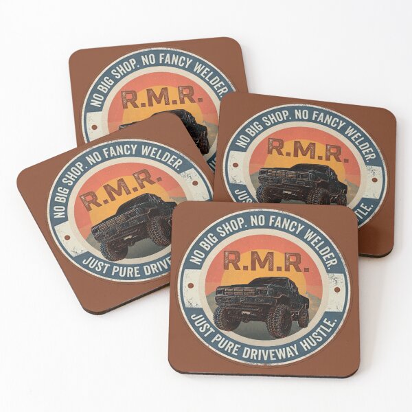 Item preview, Rusty Metal Revival 4x4 Off Road Hustle Badge designed and sold by RustyRevival.
