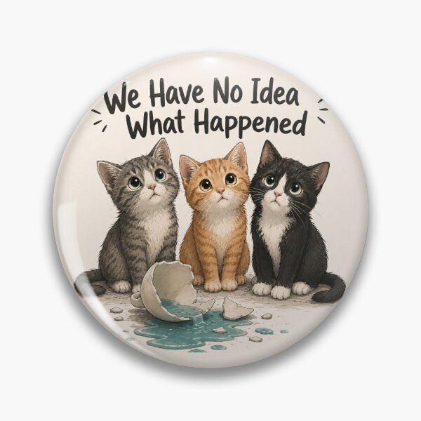 Item preview, Innocent Kittens and the Broken Cup designed and sold by thirtyonestars.