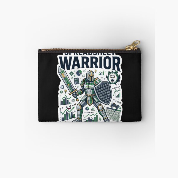 Item preview, Spreadsheet Warrior Funny Office Humor Design designed and sold by Pixel Analytics.