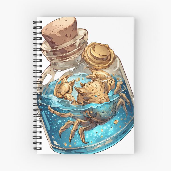 Item preview, Gothic Cancer Apothecary Crab designed and sold by IllumeInk.