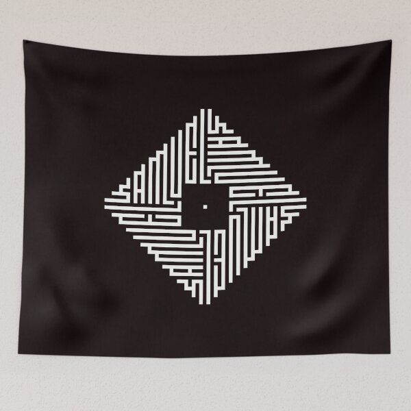 Item preview, SAMUEL | White  | Modern Geometric Kufi Calligraphy | From Name to Art   designed and sold by FOR YOUR NAME.