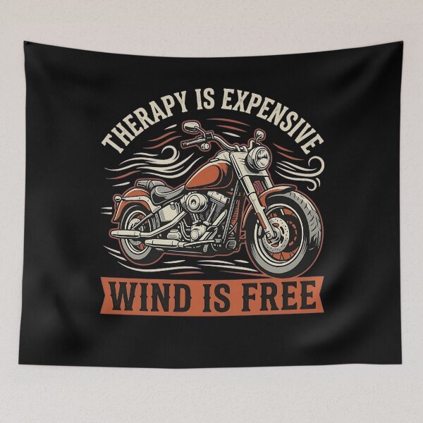 Item preview, Cool Motorcycle Rider Men Therapy Motorcycle Lovers Biker  designed and sold by clothesy7.