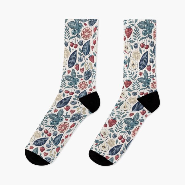 Item preview, Nordic Summer Fruits | Scandinavian Folk Design designed and sold by Shuga-Design.