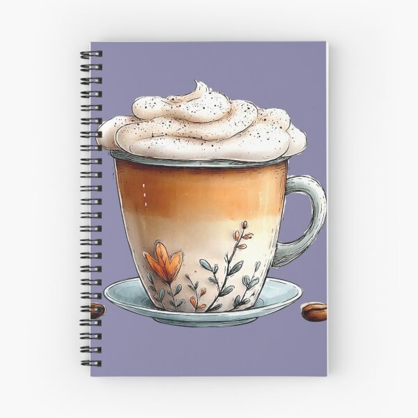 Item preview, Cozy Watercolor Coffee Cup with Whipped Cream designed and sold by sanorastyle.