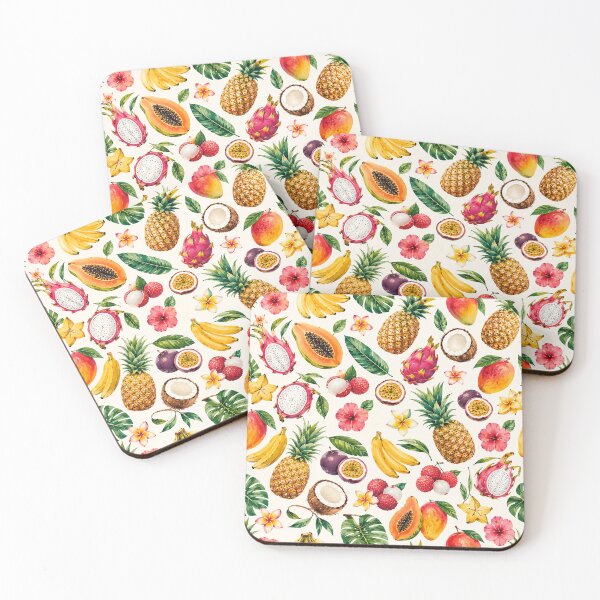 Item preview, Tropical Fruit Pattern | Island Botanical Design  designed and sold by Islabonita..