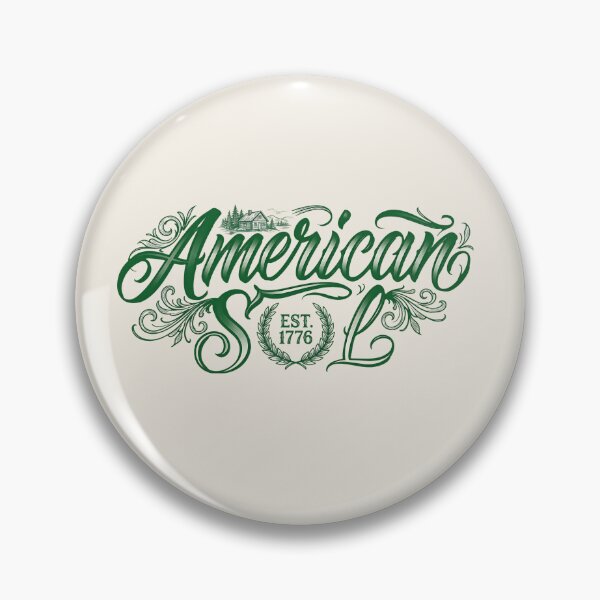 Item preview, American Soul Est 1776 Vintage Ornate Script Americana designed and sold by legacylivingshop.