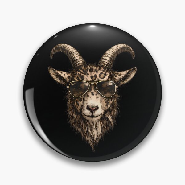 Item preview, GOAT Dad Est. Father's Day Funny Goat Aviators designed and sold by Red Vale Society.