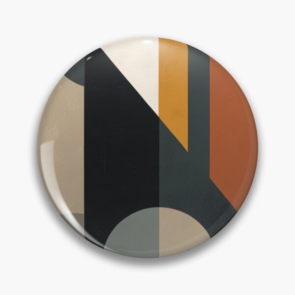 Item preview, Abstract Geometric Bauhaus Style Modern Painting designed and sold by EnmarcArt.