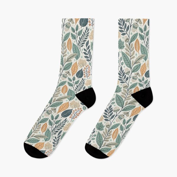 Item preview, Summer Leaf Motifs | Scandinavian Folk Design designed and sold by Shuga-Design.