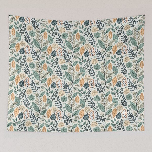 Item preview, Summer Leaf Motifs | Scandinavian Folk Design designed and sold by Shuga-Design.