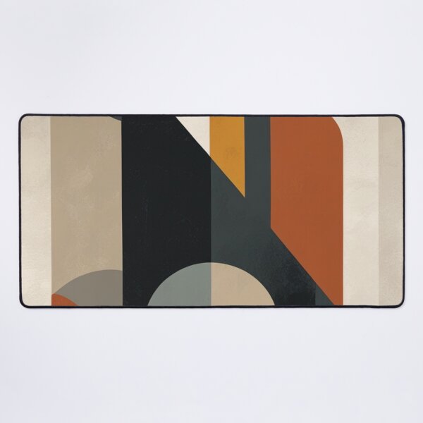 Item preview, Abstract Geometric Bauhaus Style Modern Painting designed and sold by EnmarcArt.