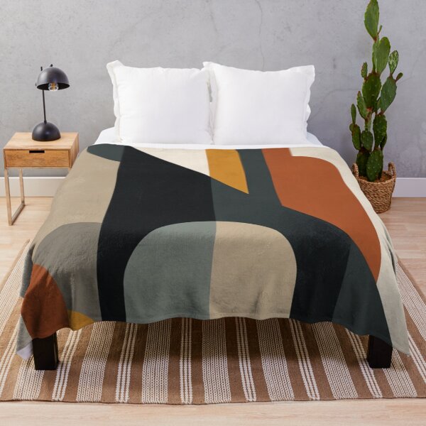 Item preview, Abstract Geometric Bauhaus Style Modern Painting designed and sold by EnmarcArt.