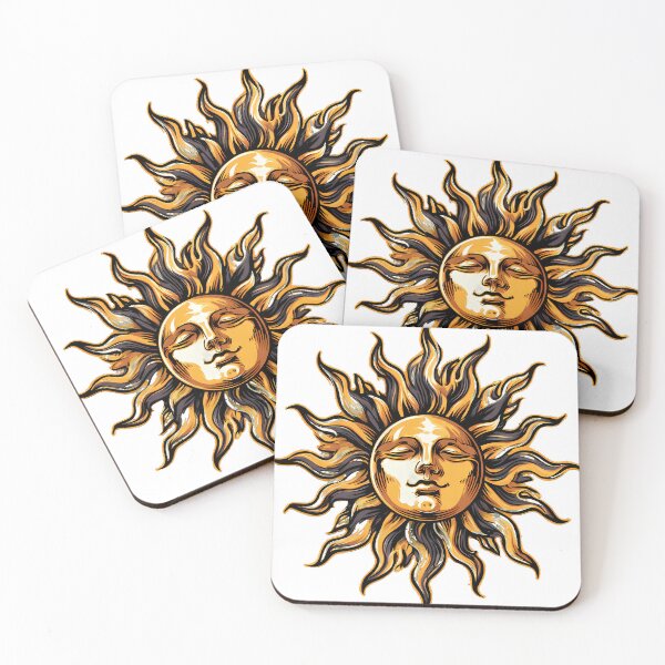 Item preview, Gothic Sun Alchemy Face designed and sold by IllumeInk.