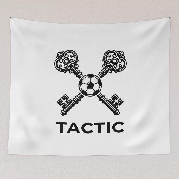 Item preview, Crossed Vintage Keys Soccer Premium Minimalist Sticker designed and sold by Mr-wow.
