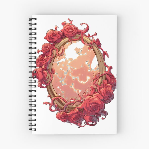 Item preview, Gothic Venus Rose Mirror designed and sold by IllumeInk.