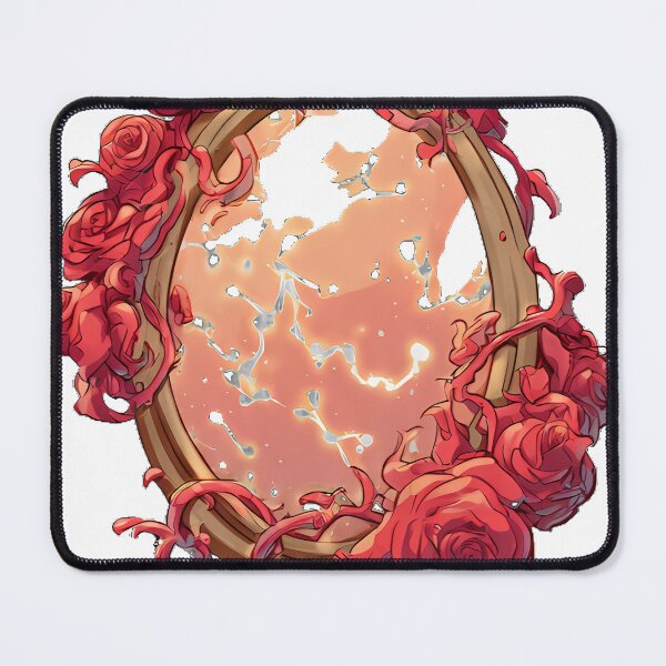 Item preview, Gothic Venus Rose Mirror designed and sold by IllumeInk.