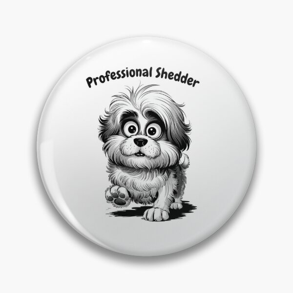 Item preview, I Woke Up Like This Funny Messy Dog Cartoon | Cute Dog Lover Humor designed and sold by Cool-cat-art.