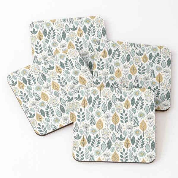 Item preview, Garden Leaf Fillers | Scandinavian Folk Design designed and sold by Shuga-Design.