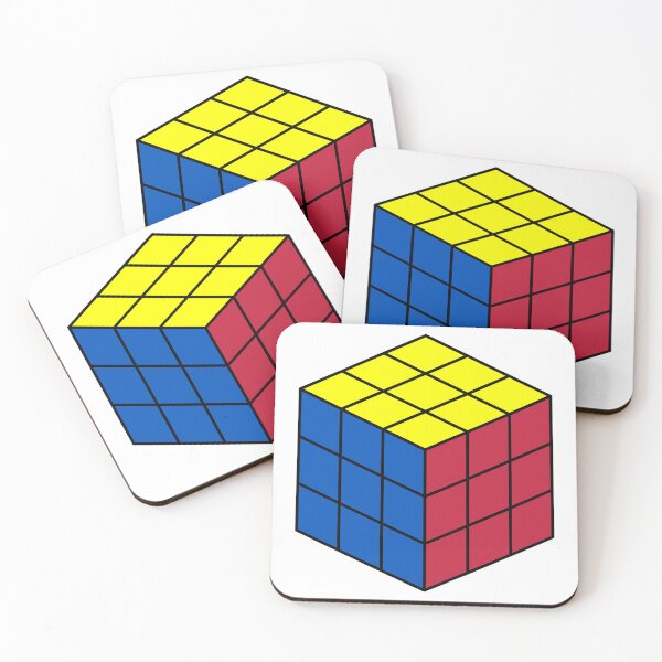Aperçu de l'œuvre Illustration isolée d'un Rubik's Cube 3x3 classique créée et vendue par Longsilp.