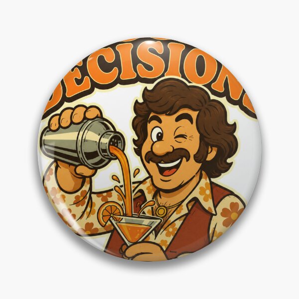 Item preview, Pour Decisions Funny Cocktail Drinking Shirt designed and sold by BrosForEver.