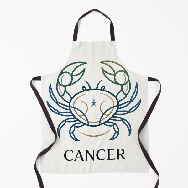 Item preview, Minimalist Cancer Zodiac Crab Star Sign Art designed and sold by Clavivs.