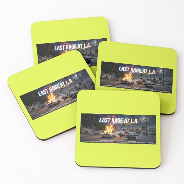 Item preview, ROAD MOVIE POSTER LAST RACE AT L.A 1971 designed and sold by VERYOLDROAD BY AXTON BROWNING .